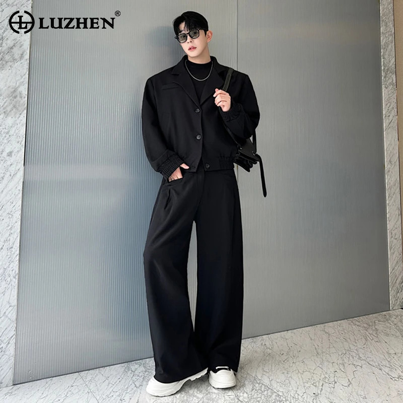 루젠 스프링 블레이저 넥 캐주얼 재킷 남성 패션 202 - Street Fashion For 2026 리뷰 및 가격