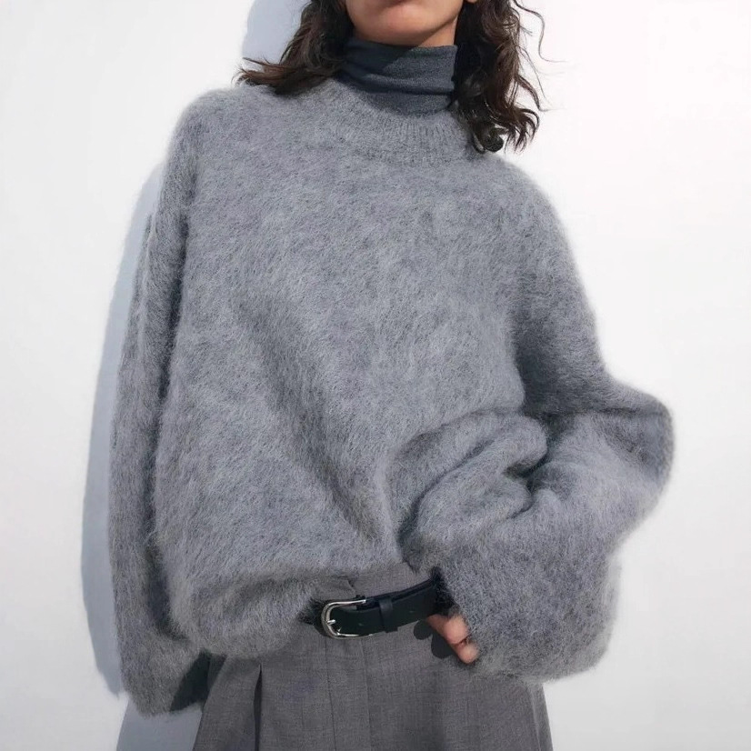 가을과 겨울 유럽과 미국 스웨터 여성 풀오버 크로스보더 - Street Fashion Europe 리뷰 및 가격