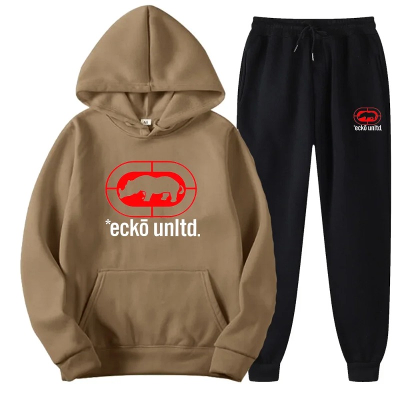 Ecko Unltd. 라이노 로고 스웨트슈트 후드티와  - Street Fashion Logo 리뷰 및 가격