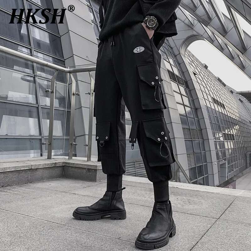 HKSH 용수철 사파리 스타일 카고 바지, 하이 스트리 - Techwear Pants Tactical 리뷰 및 가격