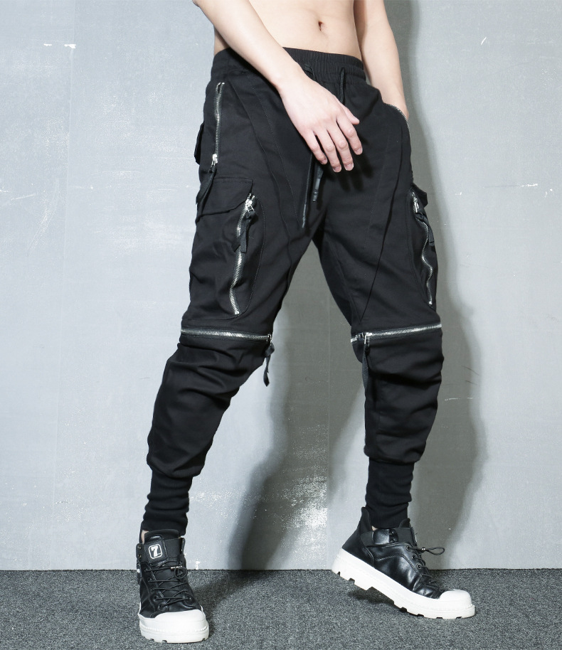 남성용 탈착식 블랙 카고 팬츠, 하라주쿠 힙합 스트리트 - Techwear Pants Tactical 리뷰 및 가격