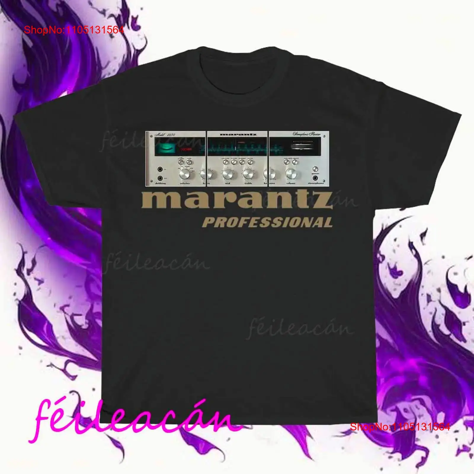 새로운 마란츠 앰프 로고 아메리칸 티셔츠 재미있는 사이 - Street Fashion Logo 리뷰 및 가격