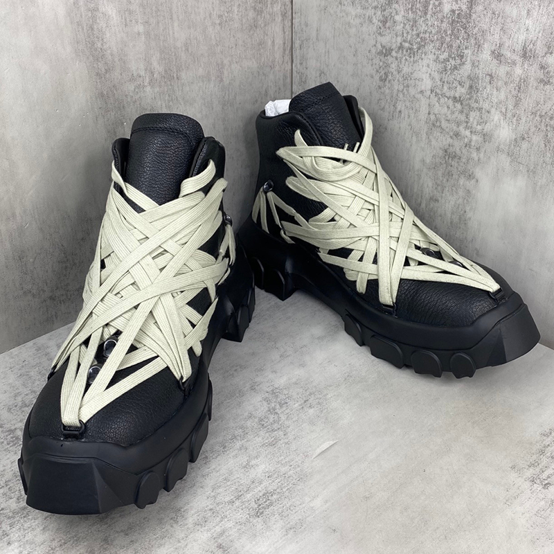 남성 명품 패션 펑크 고딕 오리지널 가죽 부츠 블랙 디 - Street Fashion Luxury 리뷰 및 가격