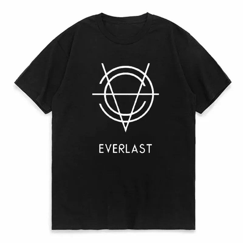 플러스 사이즈 EVERLAST BOXING 로고 티셔츠 - Street Fashion Logo 리뷰 및 가격